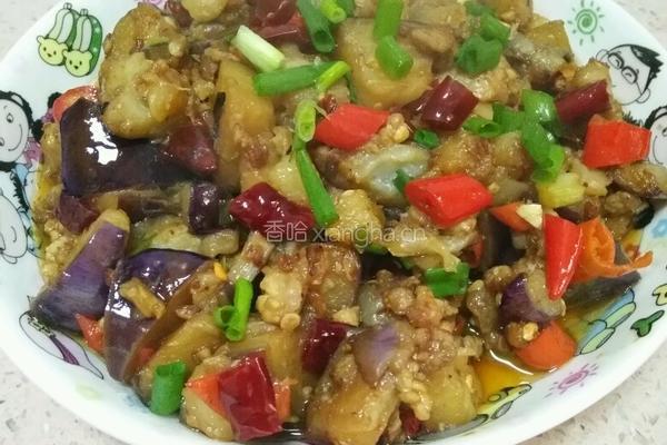 茄子肉沫的做法图解12