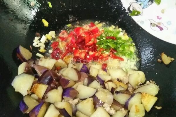 茄子肉沫的做法图解8