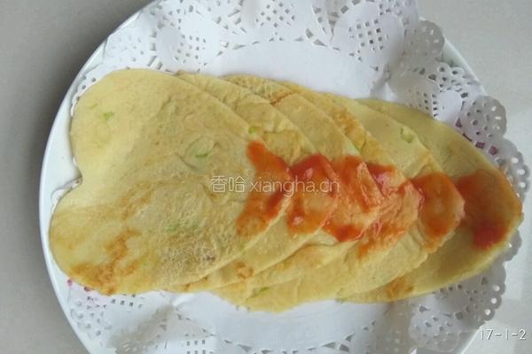 香葱鸡蛋饼的做法图解4
