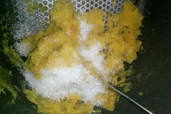 芝麻枸杞馅红薯丸的做法图解5