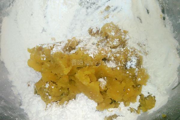 芝麻枸杞馅红薯丸的做法图解6