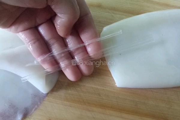 脆脆鱿鱼圈的做法图解3