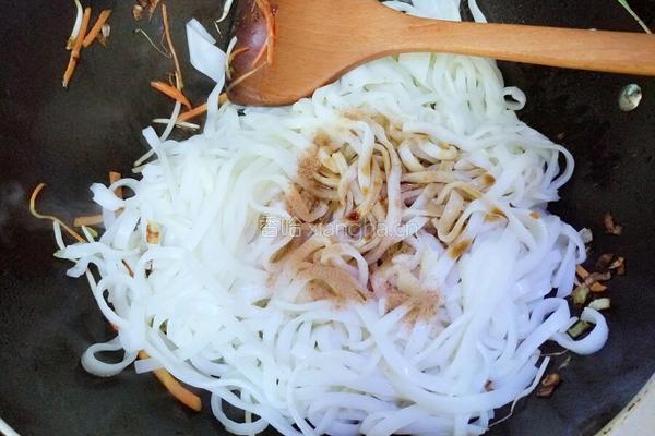 炒米皮的做法图解8