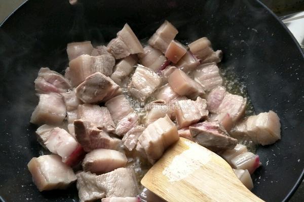 红烧肉的做法图解4