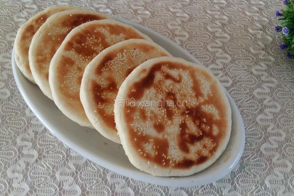 椰香芝麻饼(发面版)的做法图解17