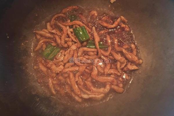 鸡丝炒蒜苔的做法图解9