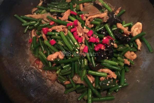 鸡丝炒蒜苔的做法图解11