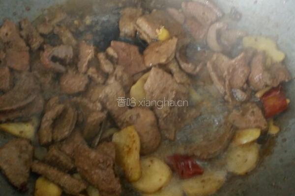 炒猪肝的做法图解4