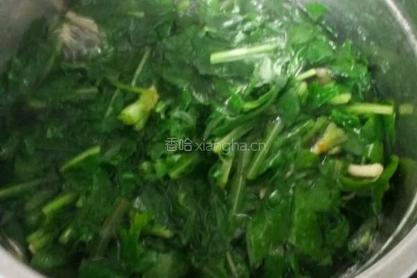 煮苦马叶的做法图解3