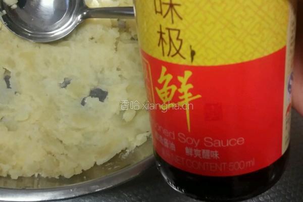 土豆泥拌饭的做法图解3