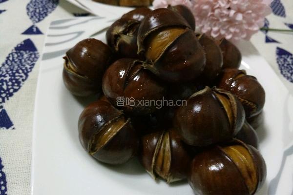烤栗子的做法图解8