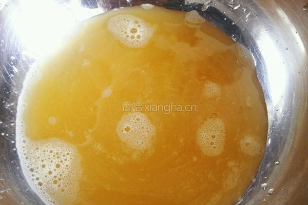 宝宝鲜橙蒸蛋的做法图解6