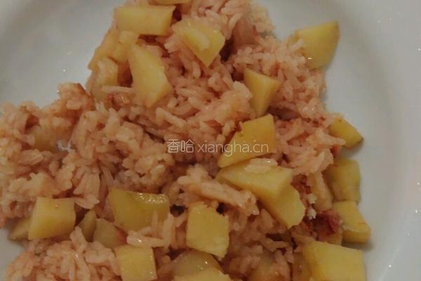 腐乳土豆焖饭