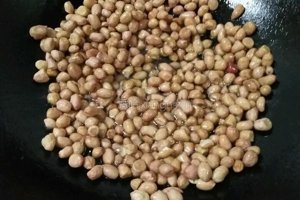 油炸花生米的做法图解3