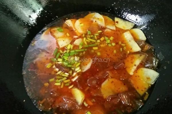 土豆薯粉皮汤的做法图解7