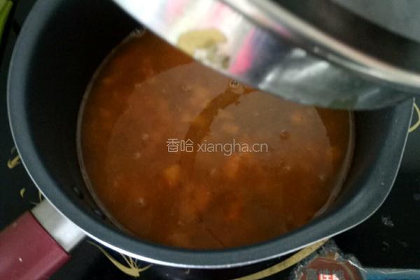 宝宝辅食地瓜芝麻饼和柿子汤的做法图解4