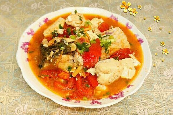 番茄豆腐鱼腩的做法图解9