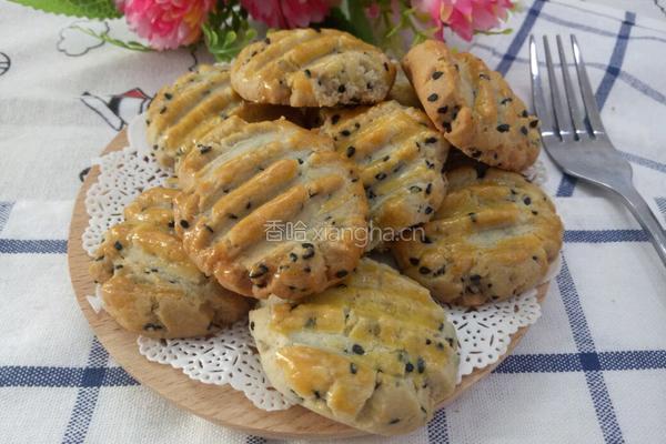 芝麻酥饼的做法图解1
