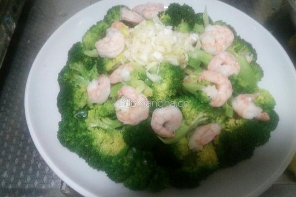 豉汁虾仁西蓝花的做法图解11