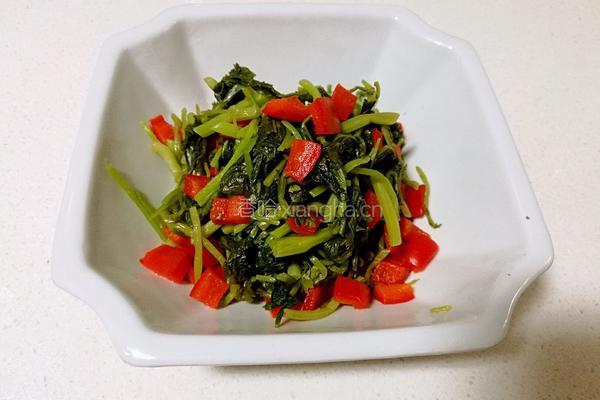 碎椒炝雪菜的做法图解5