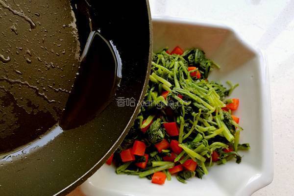 碎椒炝雪菜的做法图解7