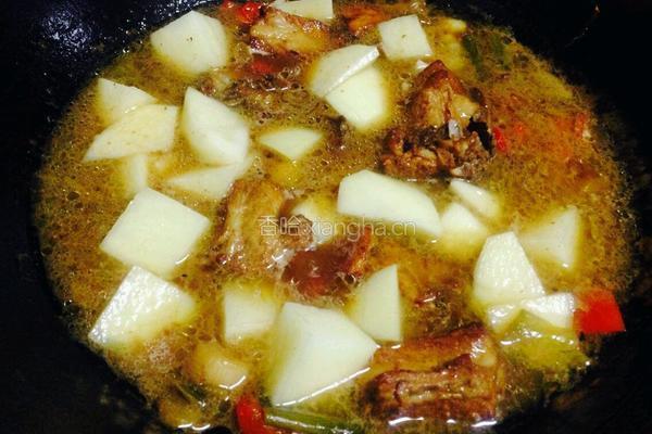 红烧土豆排骨的做法图解6