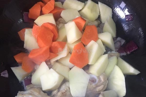 咖喱鸡腿饭的做法图解5