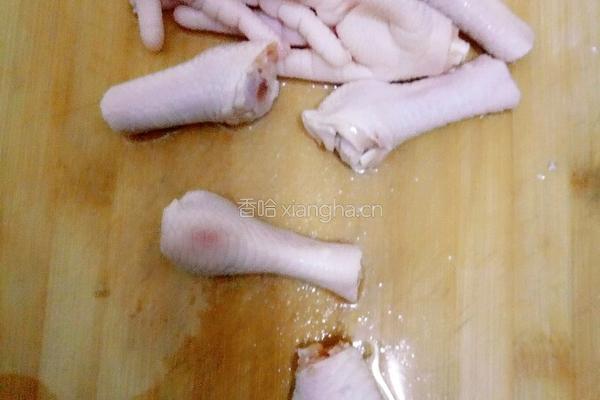 红烧鸡爪的做法图解2