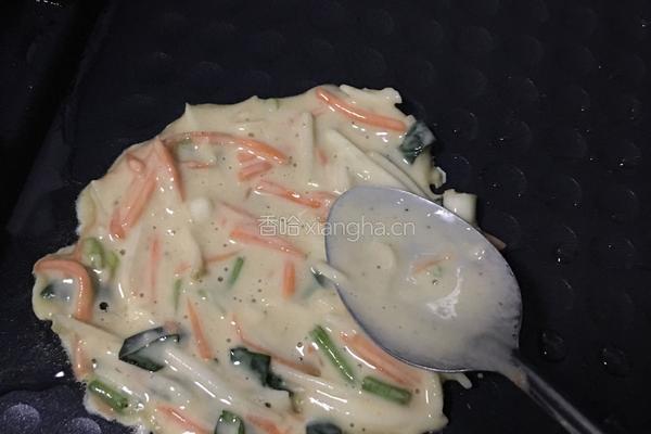 蔬菜煎饼的做法图解11