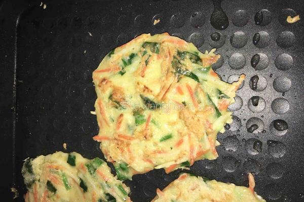 蔬菜煎饼的做法图解12