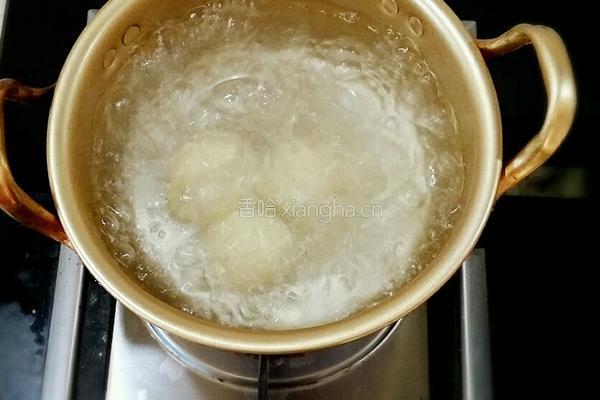 红薯豆沙馅汤圆的做法图解8