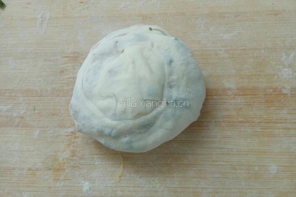 猪油渣葱香饼的做法图解10