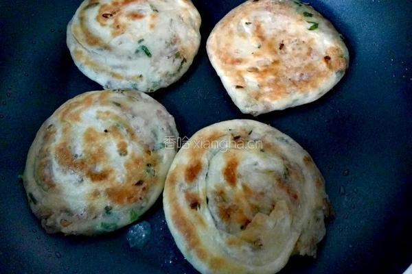 猪油渣葱香饼的做法图解15
