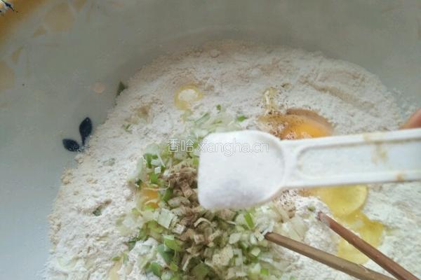 葱花鸡蛋饼的做法图解3