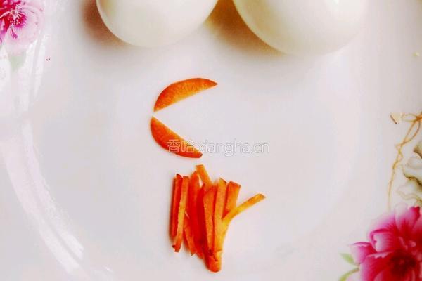 小鸡和小鸡麻麻拼盘的做法图解2