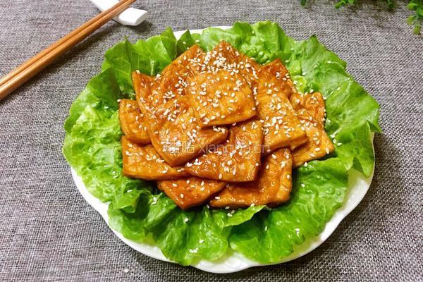 蜜汁豆干的做法图解13