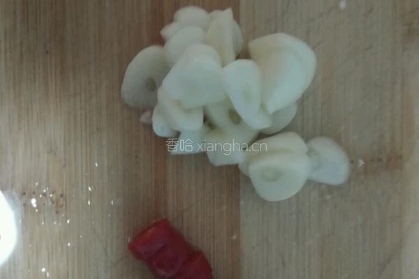 花菜红烧肉皮的做法图解2