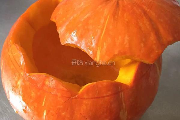 富贵粉丝南瓜盅的做法图解1