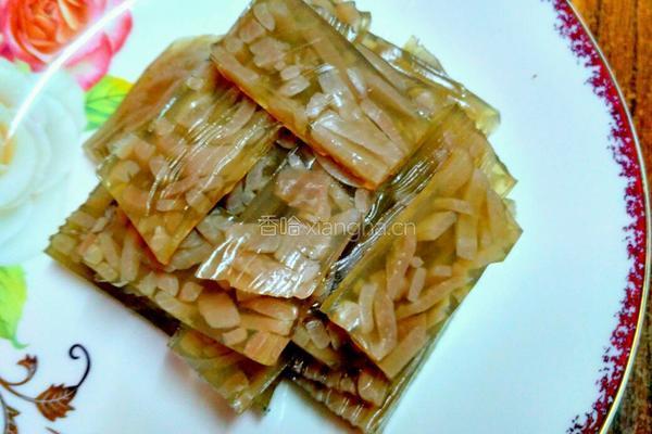 菜汁皮冻的做法图解18