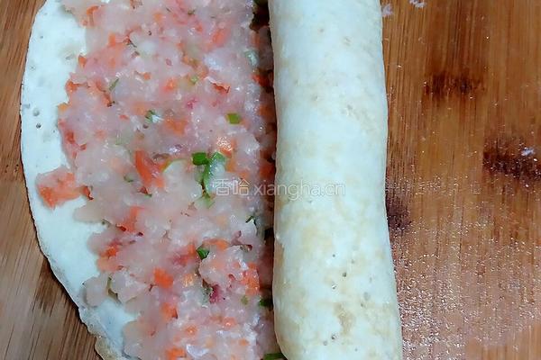 年夜饭 鱼肉蛋卷的做法图解10