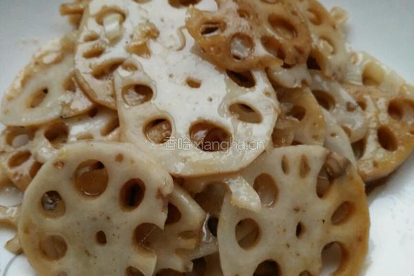凉拌莲菜的做法图解7