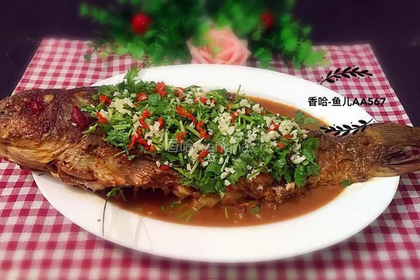 红烧鲤鱼的做法图解9