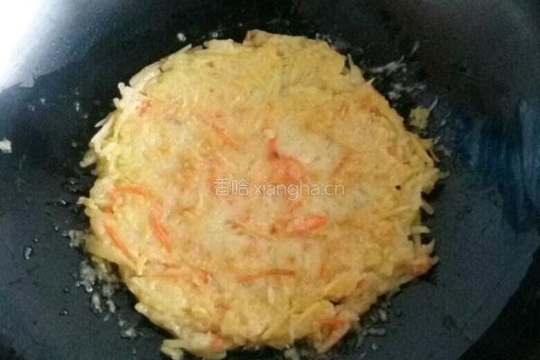 香煎土豆丝饼的做法图解10