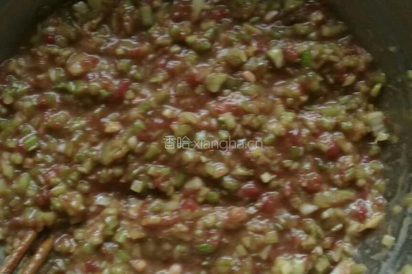 芹菜牛肉包的做法图解4