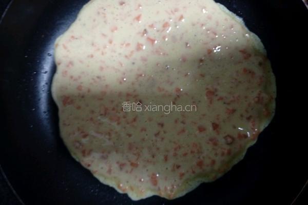 胡萝卜煎饼的做法图解7