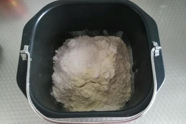 蜜香豆手撕面包的做法图解2