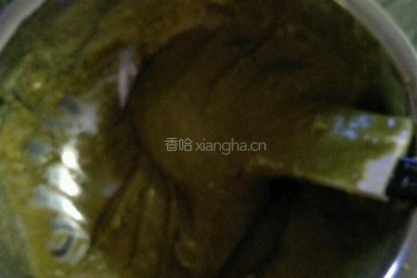 抹茶味斑马纹戚风蛋糕的做法图解6