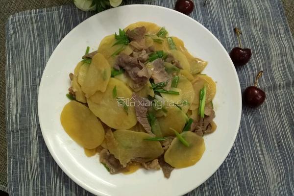 瘦肉炒土豆片的做法图解7