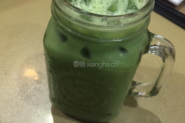 抹茶奶盖的做法图解3