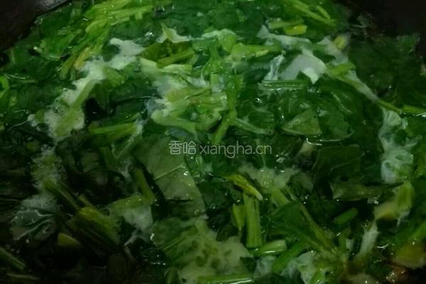 菠菜鸡蛋汤的做法图解8